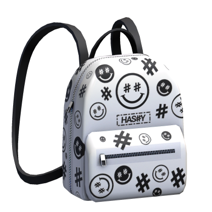 3.0 WHITE HASHY BACKPACK