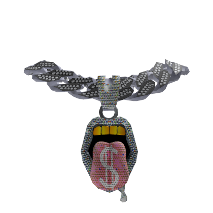  Mouth Silver Chain - Boy
