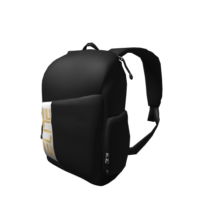 [4.0 BOY] ELITE BLACK AND GOLD ATHLETIC BACKPACK