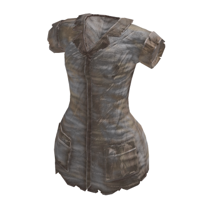 Halloween Zombie Silent Nurse Dress