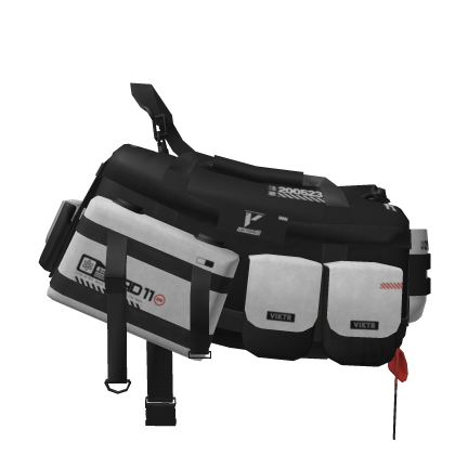 Techwear Duffle bag (Black & White)