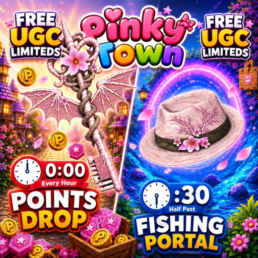 🎣 Pinky Town 🎣 UGC 🎁