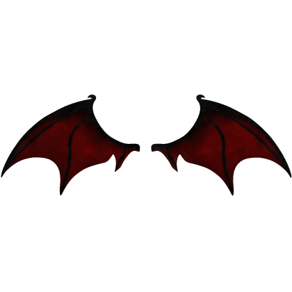 Red Vampire Wings