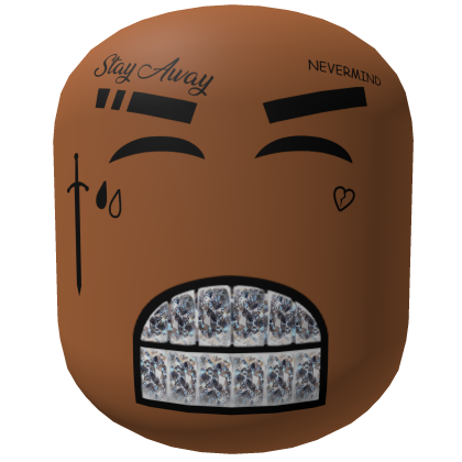 Da Hood Tattooed Rapper w Diamond Grillz