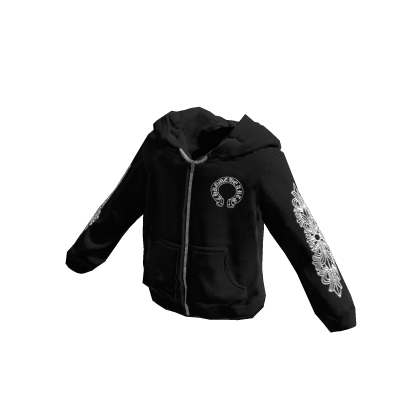 Streetwear Zip-Up Hoodie