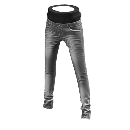 courtside - denim pants [ash]