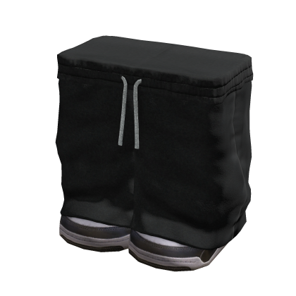 Plain Black Sweatpants Layered 1.0 R15