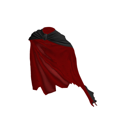 Red n black Halloween Dracula n Vampire torn cape 