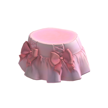 ✨ Preppy Bow Pink Skirt