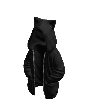 Crazy Kitty Hoodie Blackout Stripes