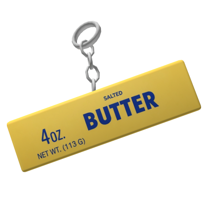 🧈✅ Butter Squishy Keychain Toy