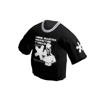 T-Shirt Black Y2K