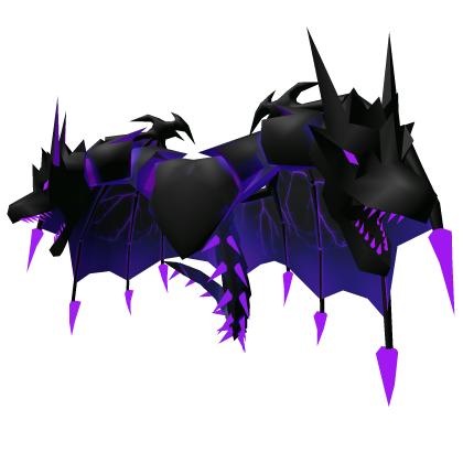 Cartoony Purple Void Dragon