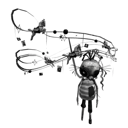Circus Horses Front With Toy Black
