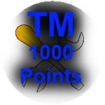 You got 1000 points