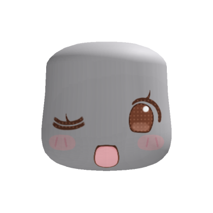 🐹  cute wink brown igari charm face