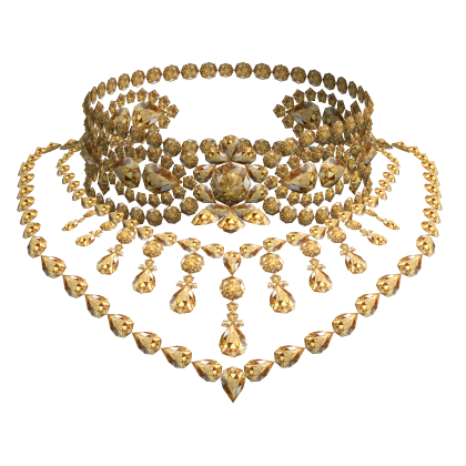 Kim's Met Gala Necklace | Gold