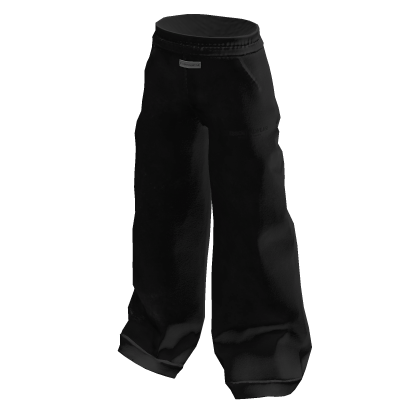 Black Baggy Sweatpants
