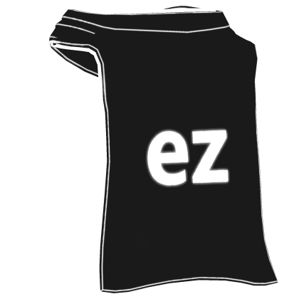 ez Cartoony Black & White Cape [GLOW ⚪]