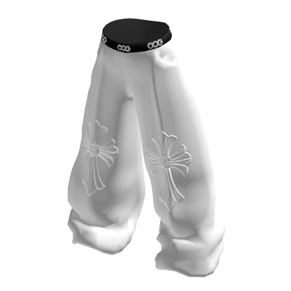 Baggy Pants Luxury White