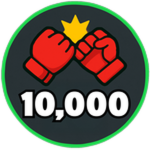 10,000 Knockouts!