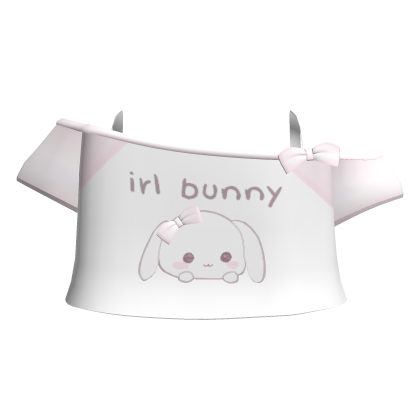 ♡ ┊ cute bunny shirt in pink