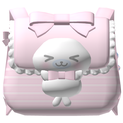 ♡ : kawaii seal pink backpack