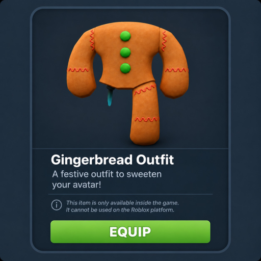 [✅] Ginger bread man Head & Leg