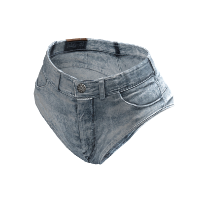 Tiny Jean Shorts (Light)