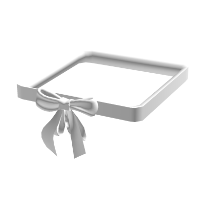 Leg Bow Wrap in White