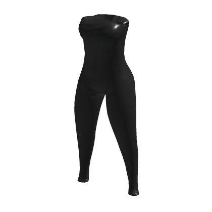 Kim K’s Body Suit in Latex Black (Style 4)