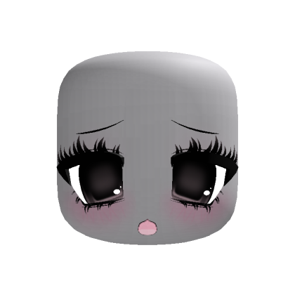 ♡ animated ♡ cute sad anime moe dramatic lashes