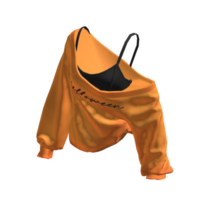 Halloween Cozy Baggy Autumn Sweater