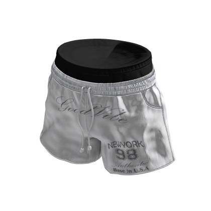 Stylish Shorts (White)