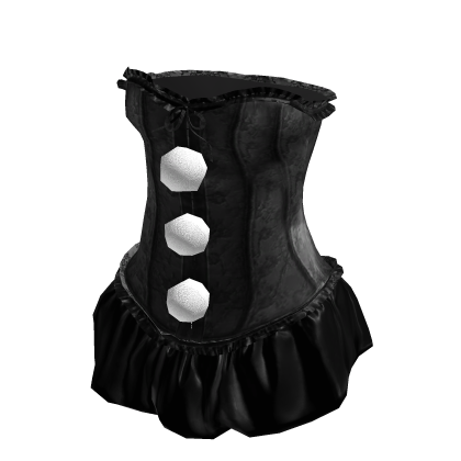 Dark It Clown - Ruffled Corset Dress