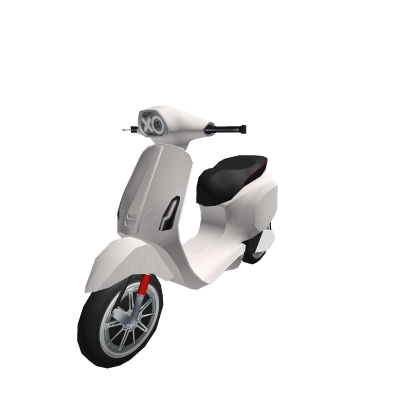 Pattaya boy white Scooter Motorcycle