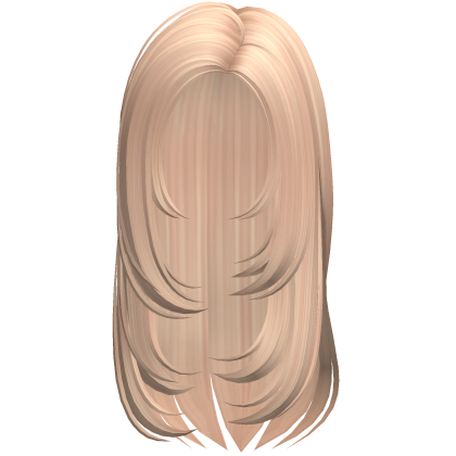 Wispy Layered Long Hair (Blonde)