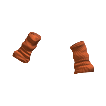 Orange Arm Warmers