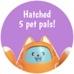 Hatched 5 pet pals! ✋