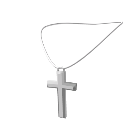 Silver Cross Necklace 3.0