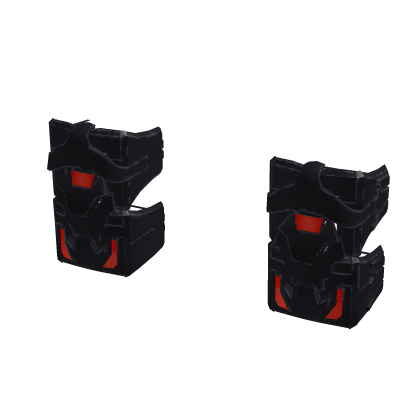 Leg Metal Plates Armor Secret Weap. Titan [Red]
