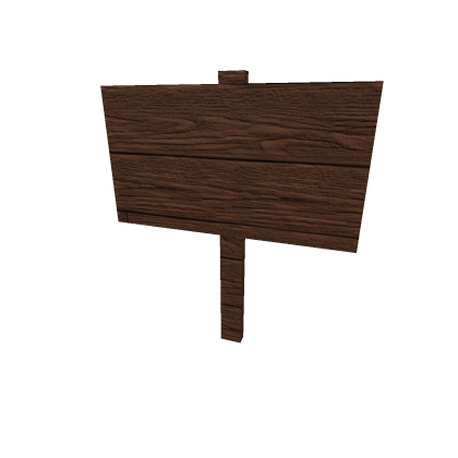 Sign (type a text in surface gui/text label