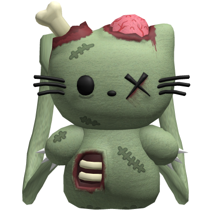 ♡ halloween zombie kitty plushie backpack 3.0