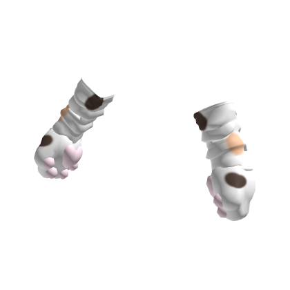 ♡ : calico kawaii cat paw arm warmers