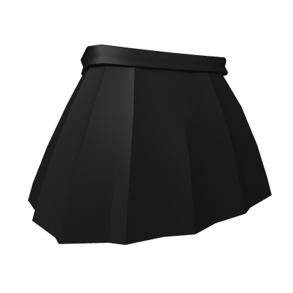 Long Black R6 Skirt