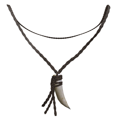 1.0 Tooth Vintage Antique Necklace