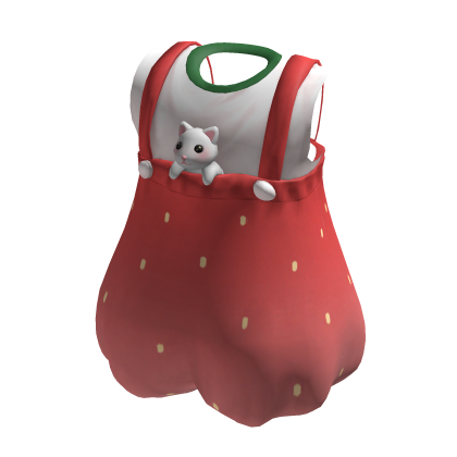 Strawberry Cuddle Hamster Overalls