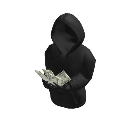 Black Money Pose Hoodie