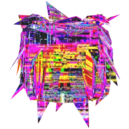 Glitch VHS Scene Hair [Animated]
