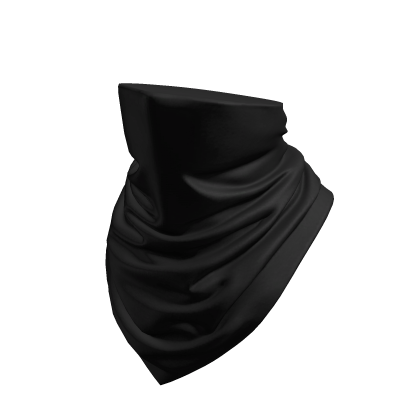 Black Neck Scarf Face Mask Ghost Cowl Hood Gator